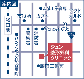 ジュン整形外科地図